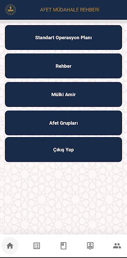 AFET MÜDAHALE REHBERİ ekran görüntüsü