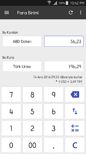 ClevCalc - Hesap makinesi ekran görüntüsü