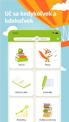 Slovenská gramatika ekran görüntüsü