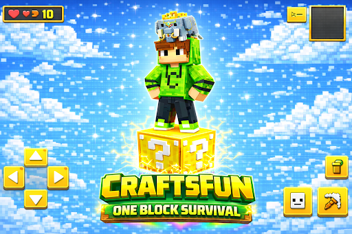 Craftsfun : One Block Survival ekran görüntüsü