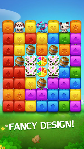 Happy Fruits Bomb - Cube Blast ekran görüntüsü