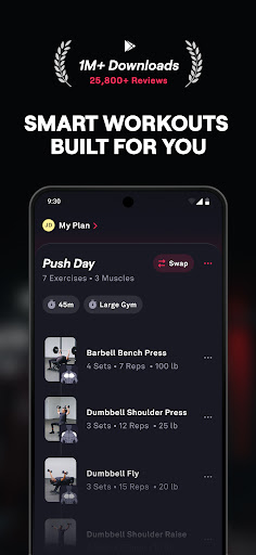 Fitbod: Workout & Gym Planner ekran görüntüsü
