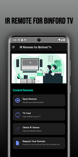 Remote for BinFord tv ekran görüntüsü