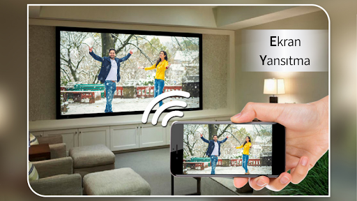 Ekran yansıtma - Cast to TV ekran görüntüsü