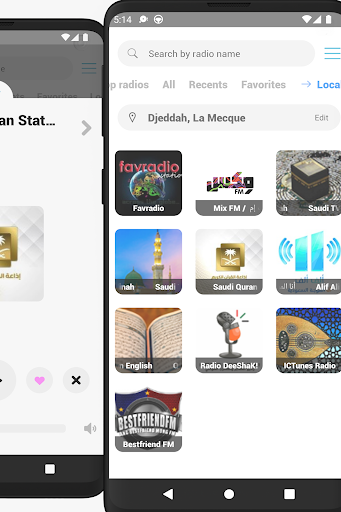 Radyo Suudi Arabistan FM ekran görüntüsü