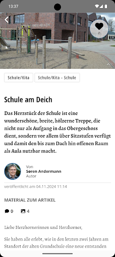 Herzhorn-App ekran görüntüsü