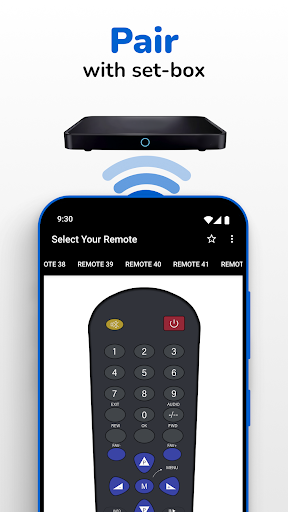 DVB Remote Control ekran görüntüsü