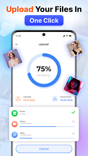 Cloud Storage Drive Backup app ekran görüntüsü