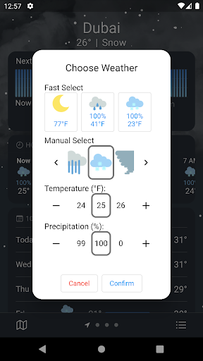 Fake Weather ekran görüntüsü