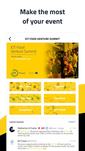 EIT Food Venture Summit ekran görüntüsü
