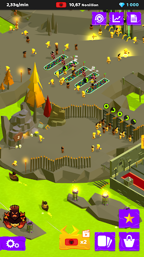 Hell: Idle Evil Tycoon Sim ekran görüntüsü