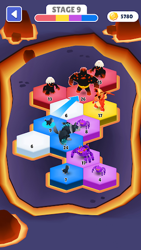 Monster Evolution Wars ekran görüntüsü