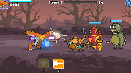CyberDino: T-Rex vs Robots ekran görüntüsü