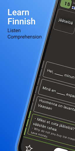 Learn Finnish - Suomen Mestari ekran görüntüsü