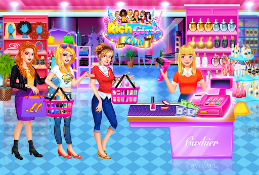 Rich Girls Shopping Games ekran görüntüsü