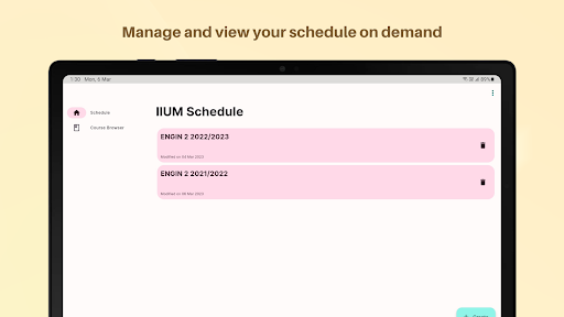 IIUM Schedule Maker ekran görüntüsü