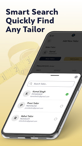 My Tailor App ekran görüntüsü