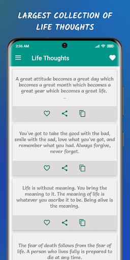 Life Thoughts - Life Lessons ekran görüntüsü