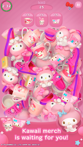 Hello Kitty Merch Match ekran görüntüsü