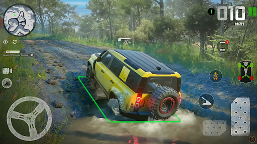 4x4 Jeep Driving Sim Game 3D ekran görüntüsü