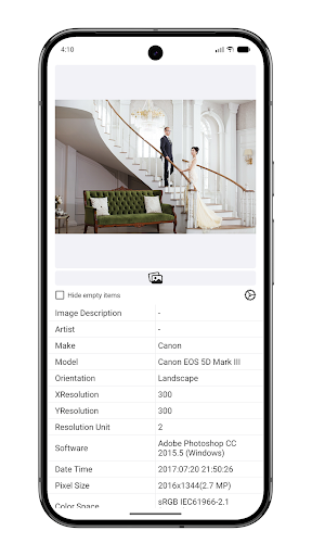 Photo Info Viewer - View Exif ekran görüntüsü