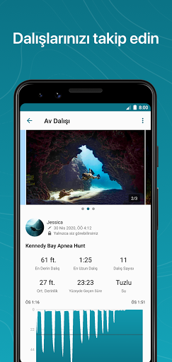 Garmin Dive ekran görüntüsü