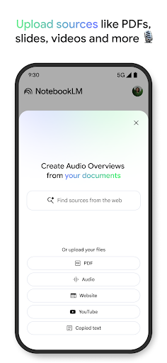 Google NotebookLM ekran görüntüsü