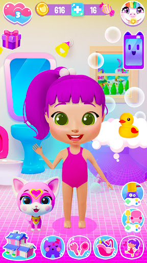 Girl Games: Pet Care & Dressup ekran görüntüsü