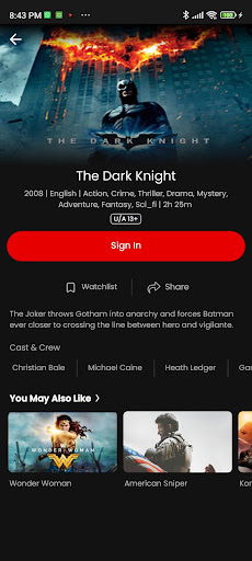 Vodafone Play TV ekran görüntüsü