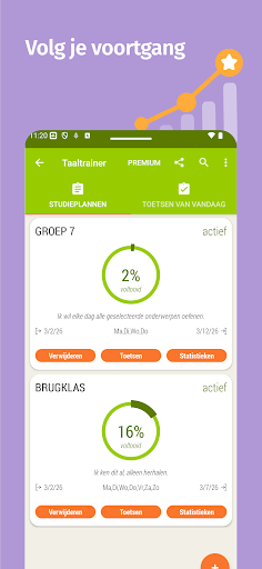 Taaltrainer ekran görüntüsü