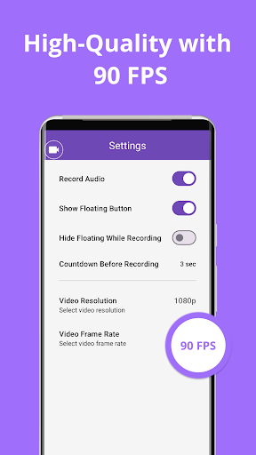 Screen Recorder FaceCam Audio ekran görüntüsü