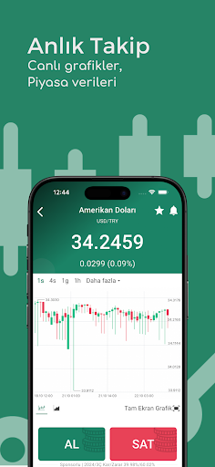 Döviz Kurları Canlı Dolar Euro ekran görüntüsü
