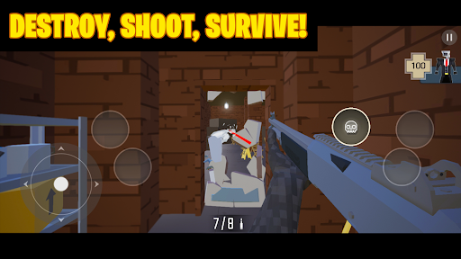 Toilet FPS: Skibidi Shooter 3D ekran görüntüsü