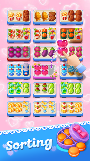 Match Sort: Food Sorting ekran görüntüsü