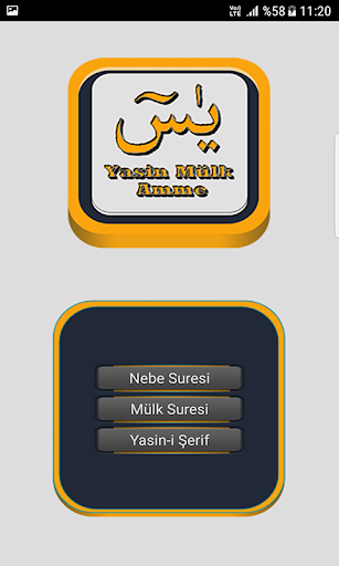 Yasin Mülk Amme Sureleri Sesli ekran görüntüsü