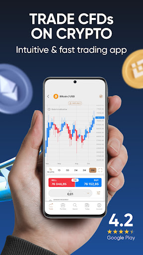 Bitcoin Ticareti - Capital.com ekran görüntüsü