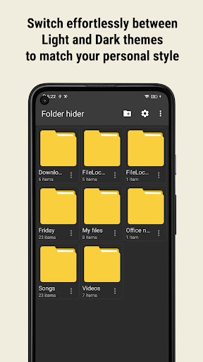 Lock my Folder - Folder hider ekran görüntüsü