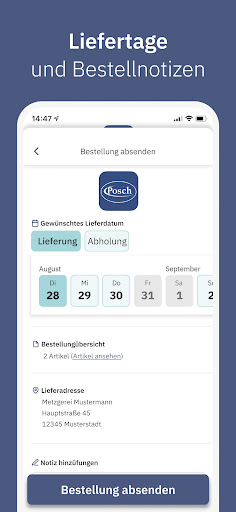 Posch App ekran görüntüsü