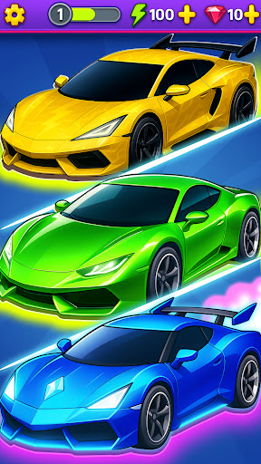 Merge Car - Idle Tap Games ekran görüntüsü
