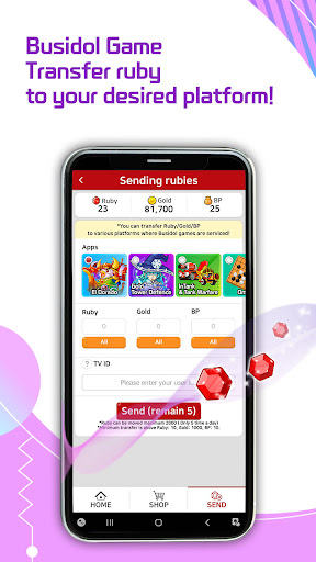 Busidol Game World ekran görüntüsü