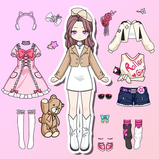 DIY Paper Doll Dress Up Games