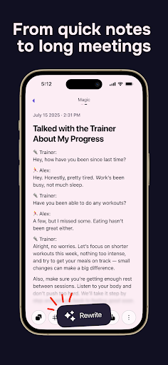Letterly: Write by Voice & AI ekran görüntüsü
