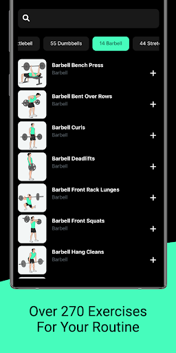 Workout Builder App ekran görüntüsü