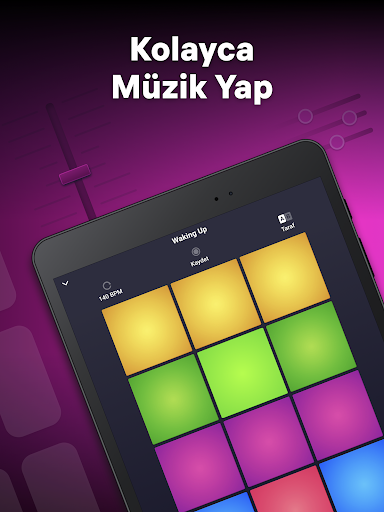Drum Pad Machine - bateri ekran görüntüsü
