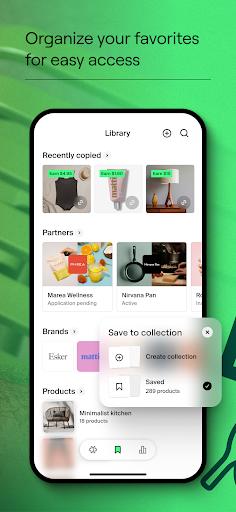 Collabs: Content commerce ekran görüntüsü