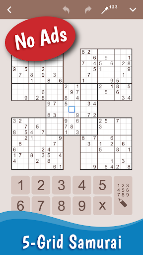 MultiSudoku: Samurai Sudoku ekran görüntüsü