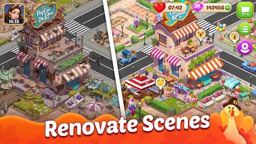Manor Cooking: Chef Build Town ekran görüntüsü