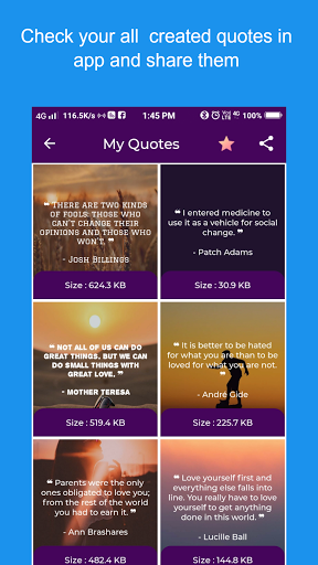 Quotes Collection ekran görüntüsü