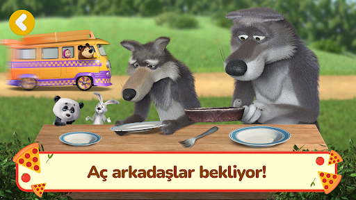 Maşa ile Koca Ayı: Yemek Oyunu ekran görüntüsü