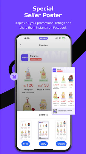 ISLANDS - Art Toys Marketplace ekran görüntüsü